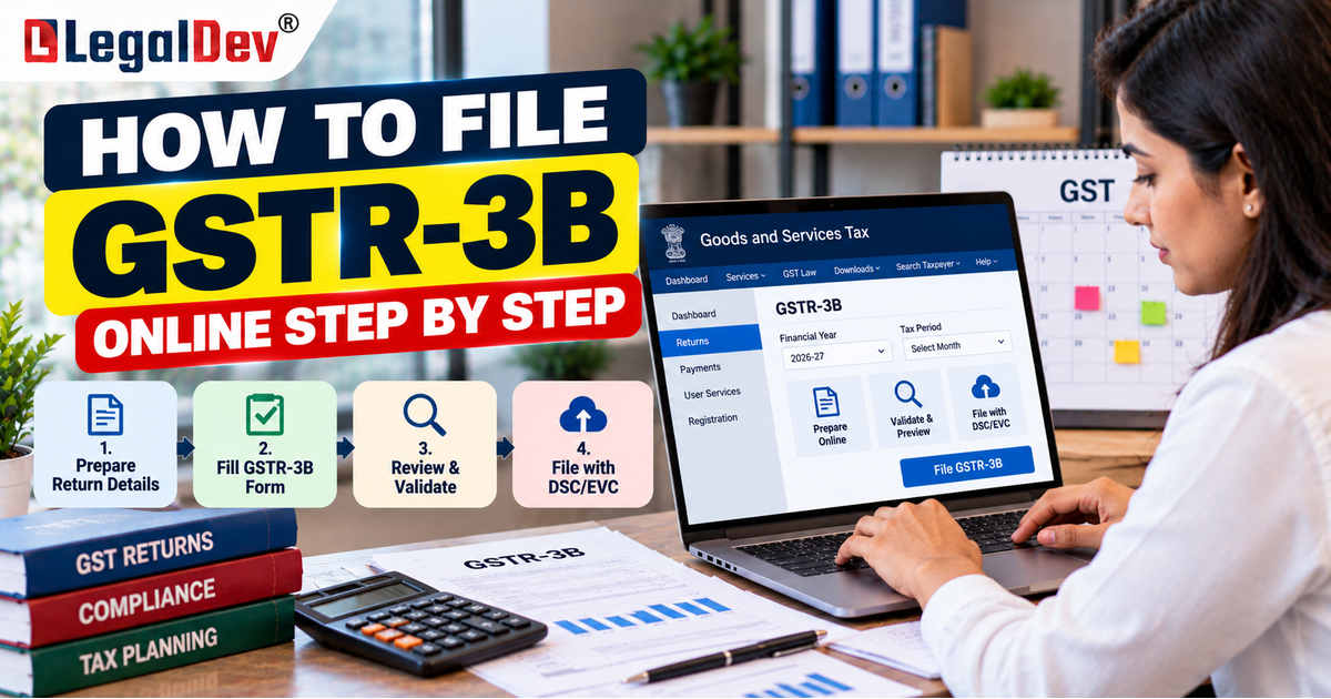 How to File GSTR-3B Online Step by Step | GSTR-3B Filing Guide